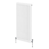 Traditional 3 Column Radiator - 1500 x 562mm - White