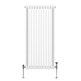 Traditional 3 Column Radiator - 1500 x 562mm - White