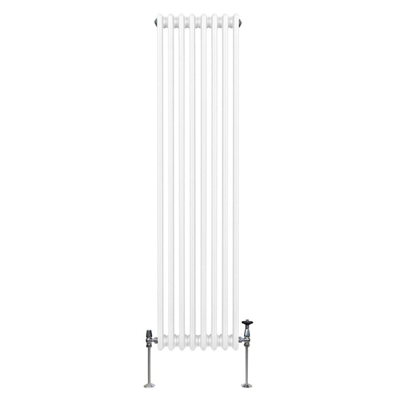 Traditional 3 Column Radiator - 1800 x 382mm - White