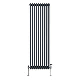 Traditional 3 Column Radiator - 1800 x 472mm - Anthracite Grey