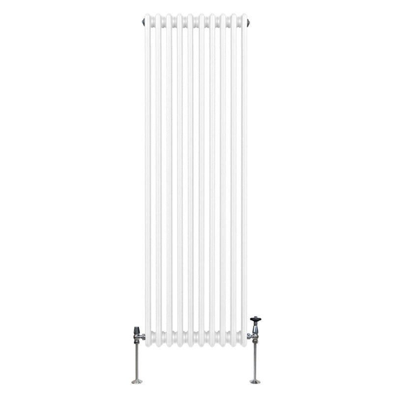 Traditional 3 Column Radiator - 1800 x 472mm - White