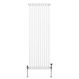 Traditional 3 Column Radiator - 1800 x 472mm - White