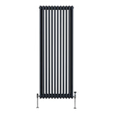 Traditional 3 Column Radiator - 1800 x 562mm - Anthracite Grey