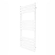 Flat Panel Towel Radiator  1200mm x 500mm  White