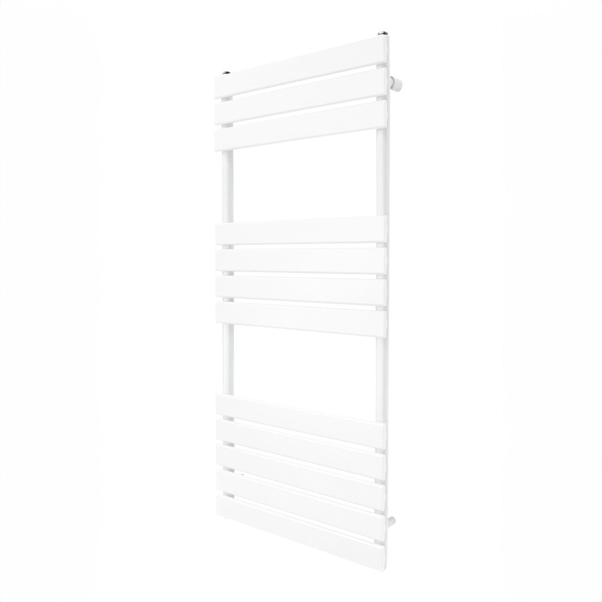 Flat Panel Towel Radiator  1200mm x 500mm  White