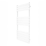 Flat Panel Towel Radiator  1200mm x 500mm  White