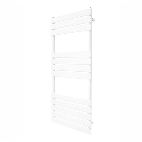 Flat Panel Towel Radiator  1200mm x 500mm  White