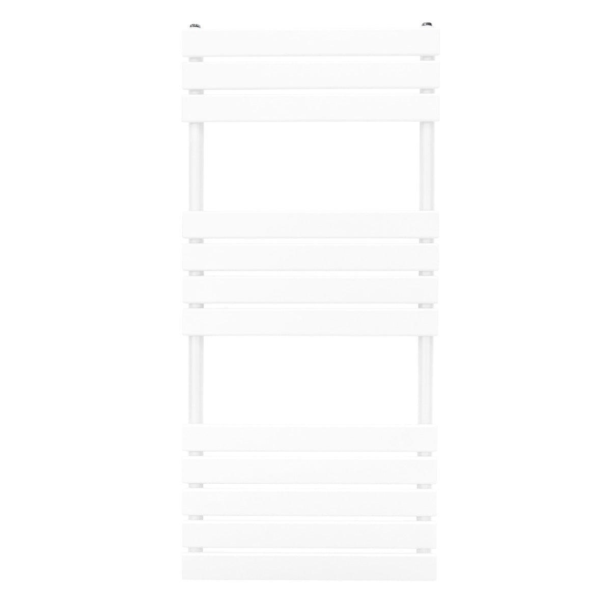 Flat Panel Towel Radiator  1200mm x 500mm  White
