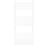 Flat Panel Towel Radiator  1200mm x 500mm  White