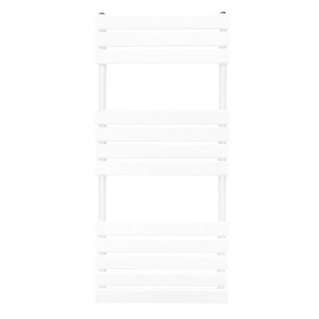 Flat Panel Towel Radiator  1200mm x 500mm  White
