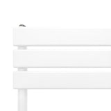 Flat Panel Towel Radiator  1200mm x 500mm  White