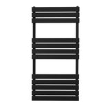 Flat Panel Towel Radiator  1200mm x 600mm  Black