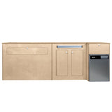 Camper Kitchen Pod & Silver Compressor Fridge - LHD