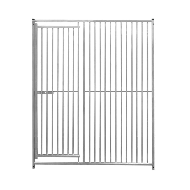 1.5m Dog Run Panel With Door  5cm Bar Spacing