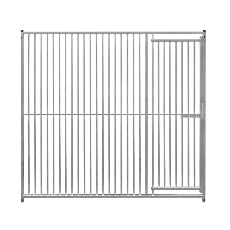 2m Dog Run Panel With Door  5cm Bar Spacing