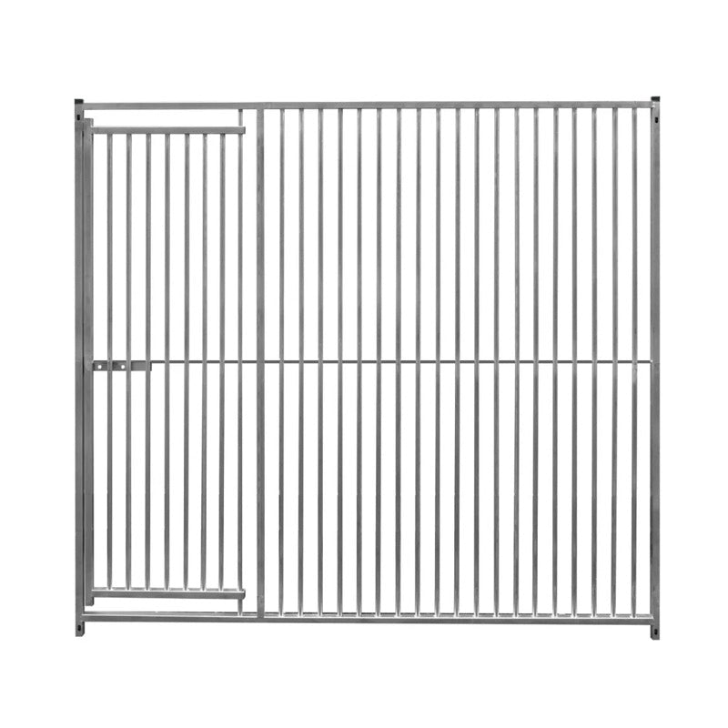 2m Dog Run Panel With Door  5cm Bar Spacing