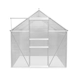 Polycarbonate Greenhouse 6ft x 4ft – Silver