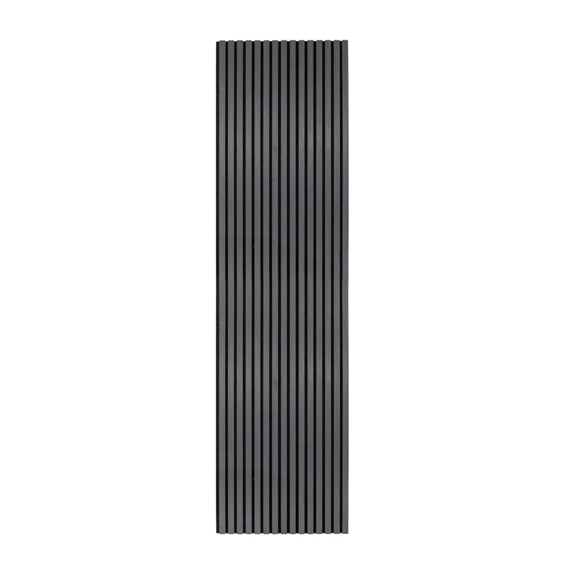 Acoustic Slat Wall Panel  Anthracite Grey