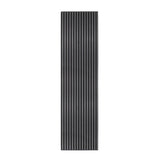 Acoustic Slat Wall Panel  Anthracite Grey