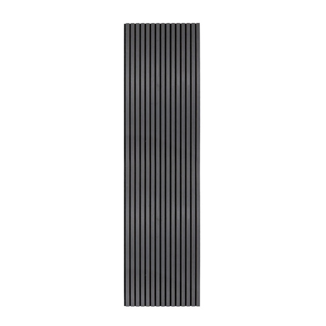 Acoustic Slat Wall Panel  Anthracite Grey