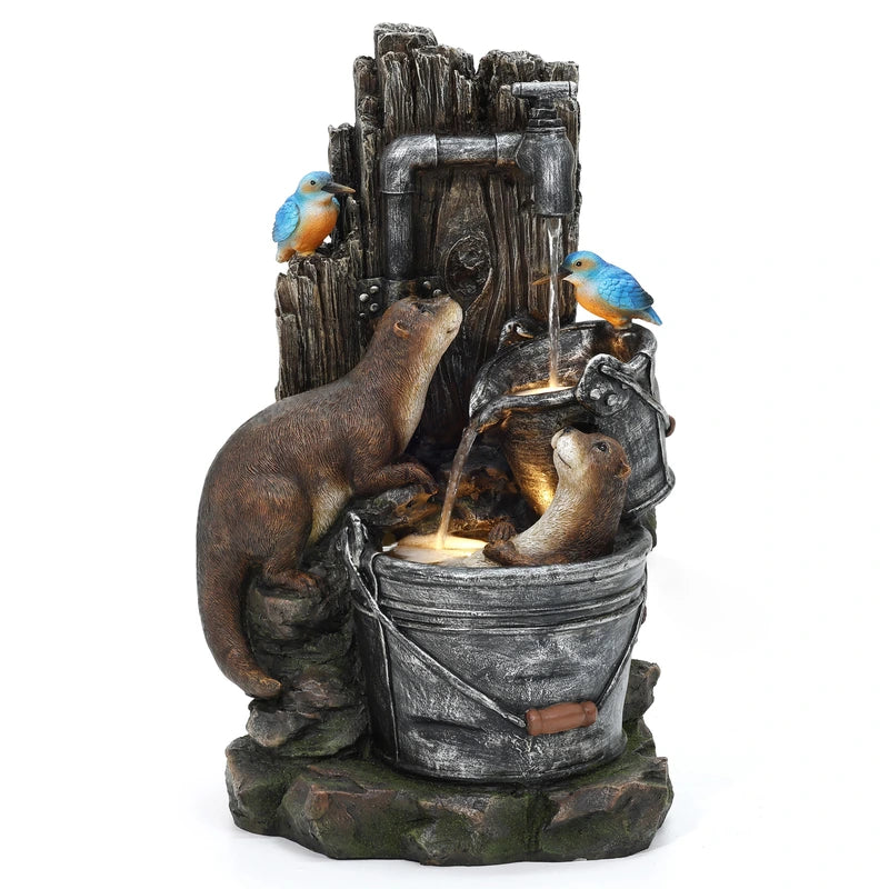 Electric Water Feature - Otter Oasis