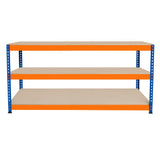 S-Rax 3 Tier Workbench - 180cm x 60cm x 90cm