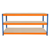 S-Rax 3 Tier Workbench - 180cm x 60cm x 90cm