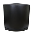 Retail Shop Corner Counter CM60 - Black