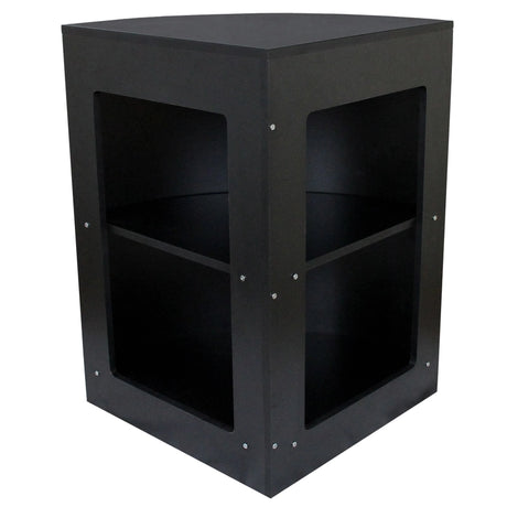 Retail Shop Corner Counter CM60 - Black