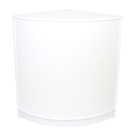 Retail Shop Corner Counter CM60 - White
