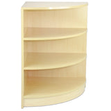 Retail Shop Corner Counter LM60 - Maple