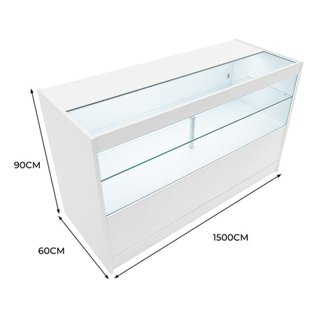 LED Retail Shop Counter C1500 - White