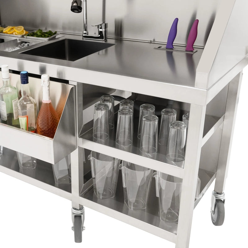 Mobile Cocktail Bar Station