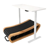 Curved Treadmill  Light Oak