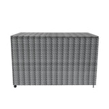 Marielle Rattan Modular 6 Piece Furniture Set & 996L Storage Box – Grey