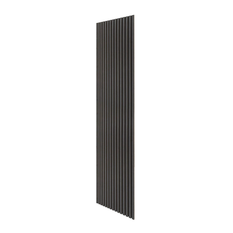 Acoustic Slat Wall Panels x 3  Anthracite Grey