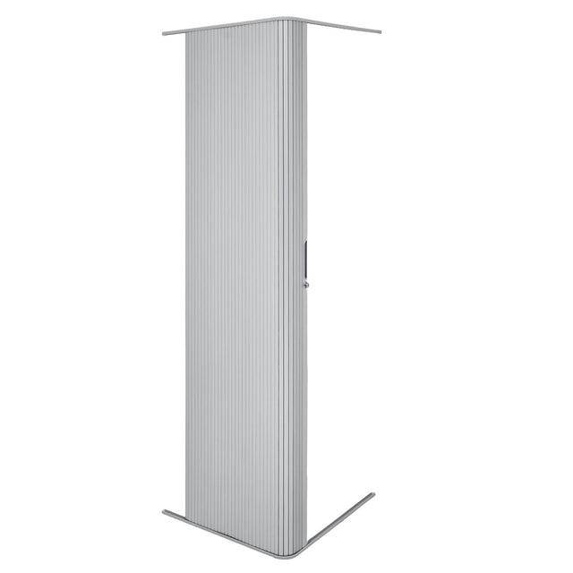 Tambour Shower Door  Silver