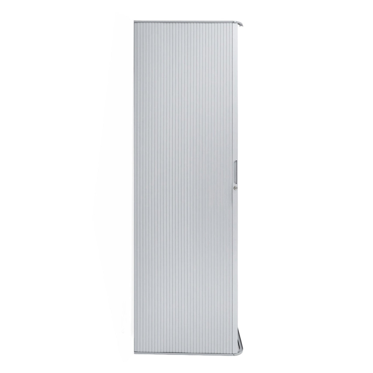 Tambour Shower Door  Silver