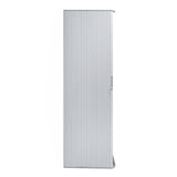 Tambour Shower Door  Silver