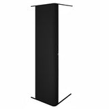 Tambour Shower Door  Black