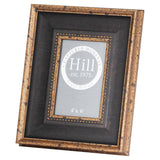 Black  Antique Gold Beaded 4X6 Photo Frame