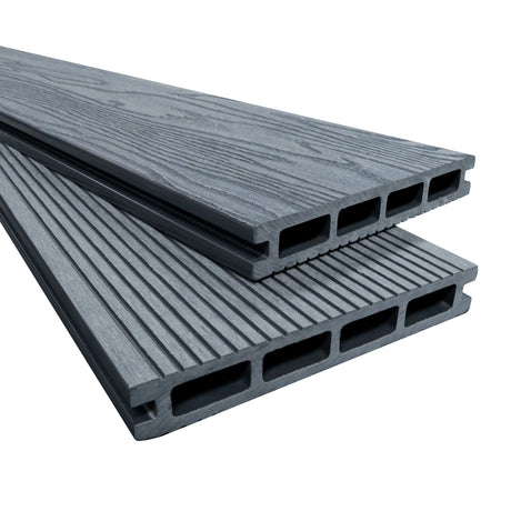 Composite Decking Boards x 5  Grey