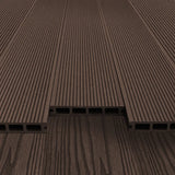 Composite Decking Boards x 5  Brown