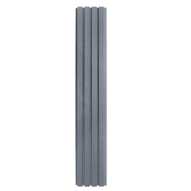 WPC Slatted Wall Cladding x 4 Panels  Grey