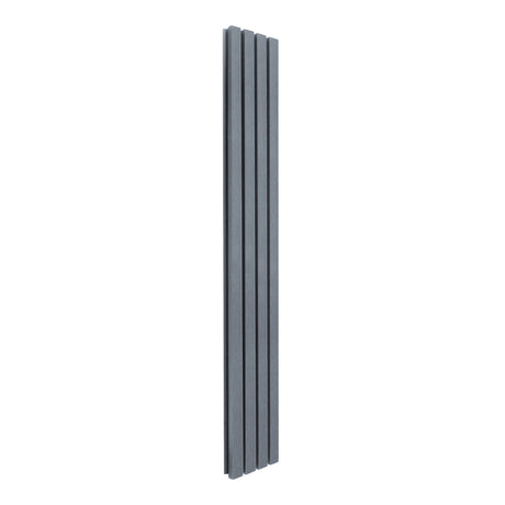 WPC Slatted Wall Cladding x 4 Panels  Grey