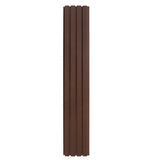 WPC Slatted Wall Cladding x 4 Panels  Brown