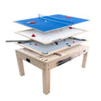 7-In-1 Games Table - Oak