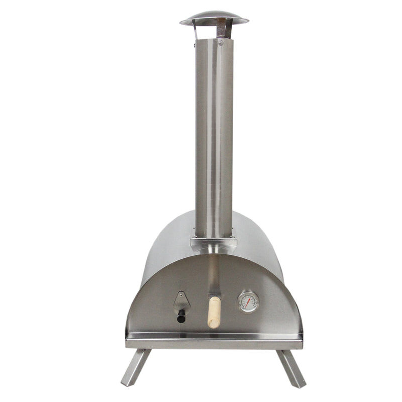 Table Top Pizza Oven & Aluminium Corner Sofa Set - Anthracite Grey