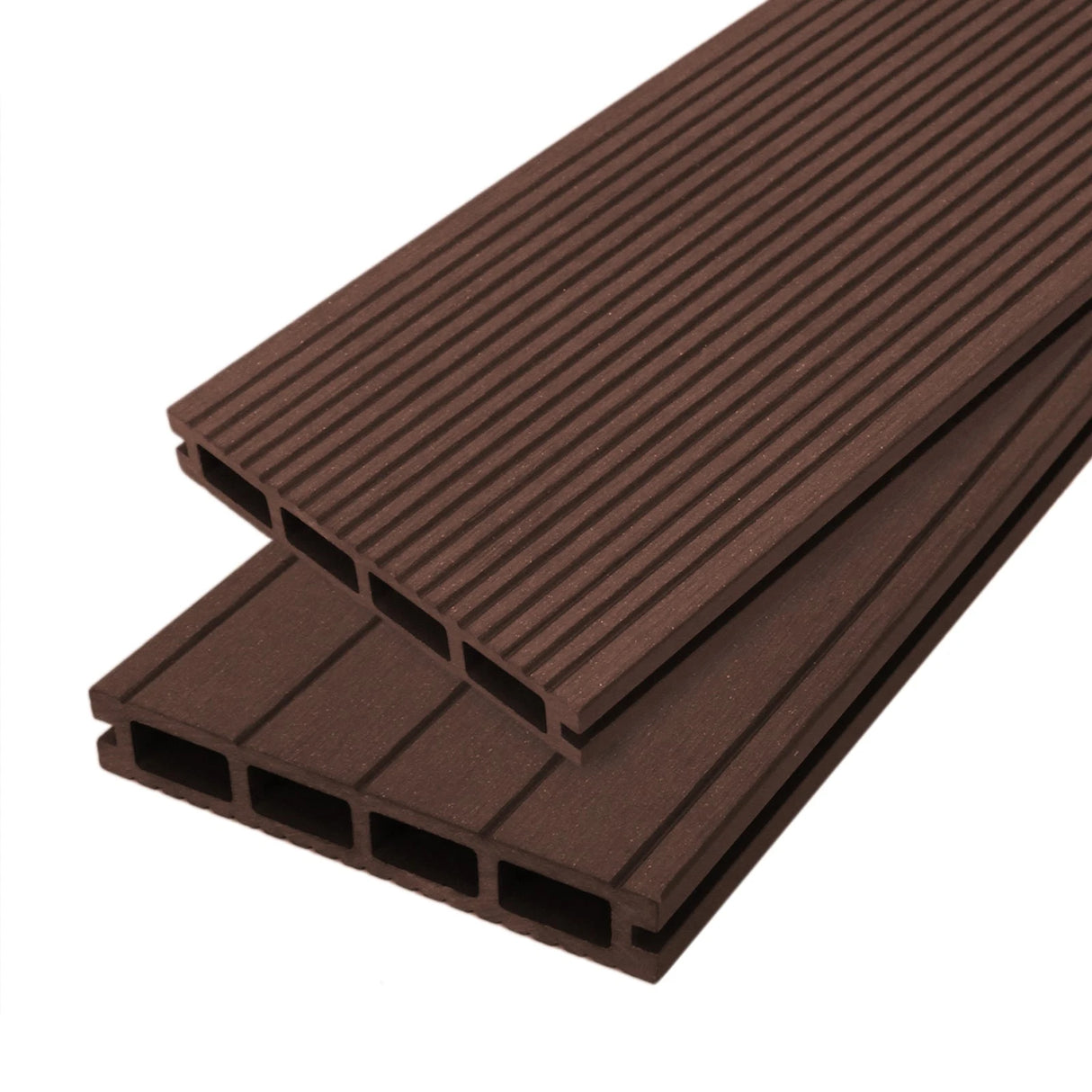 Composite Decking Boards x 7  Conker Brown