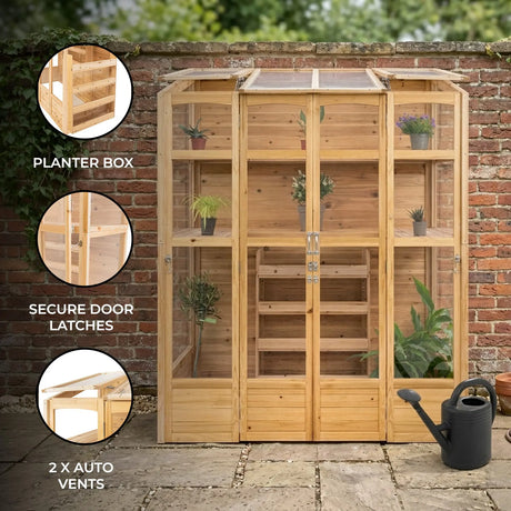 Victorian Greenhouse - Natural